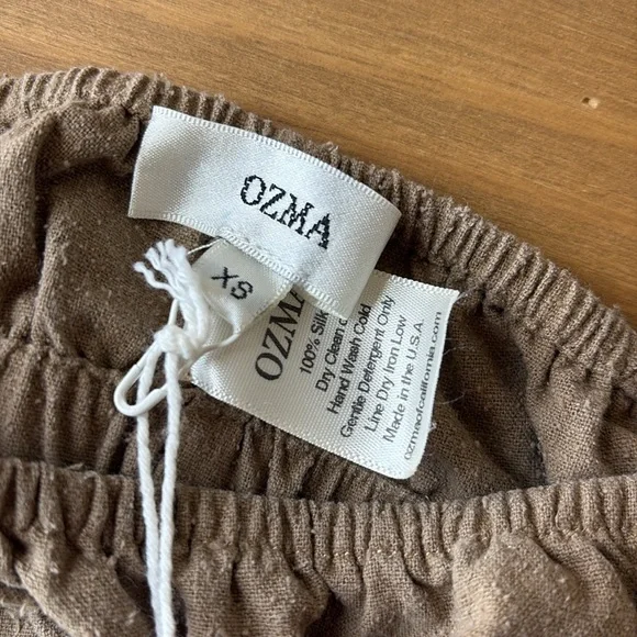 OZMA of California HOUSE TOP (Regen Silk Noil) in Laurel - Picture 5 of 10